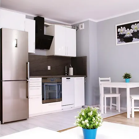Apartament Strzelecka Blue Апартаменты Познань